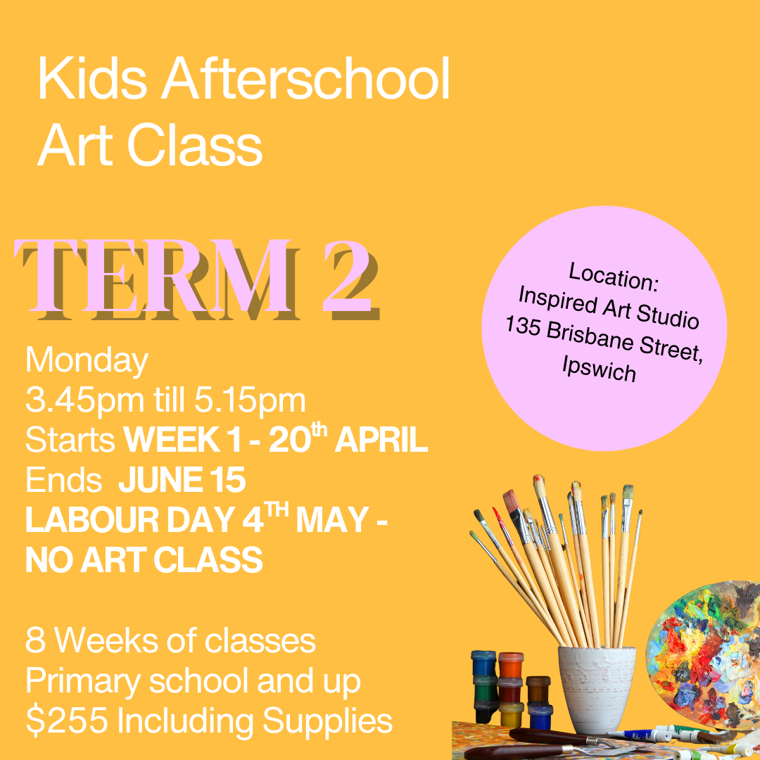 After School Kids Art Class Monday Term 2 2026