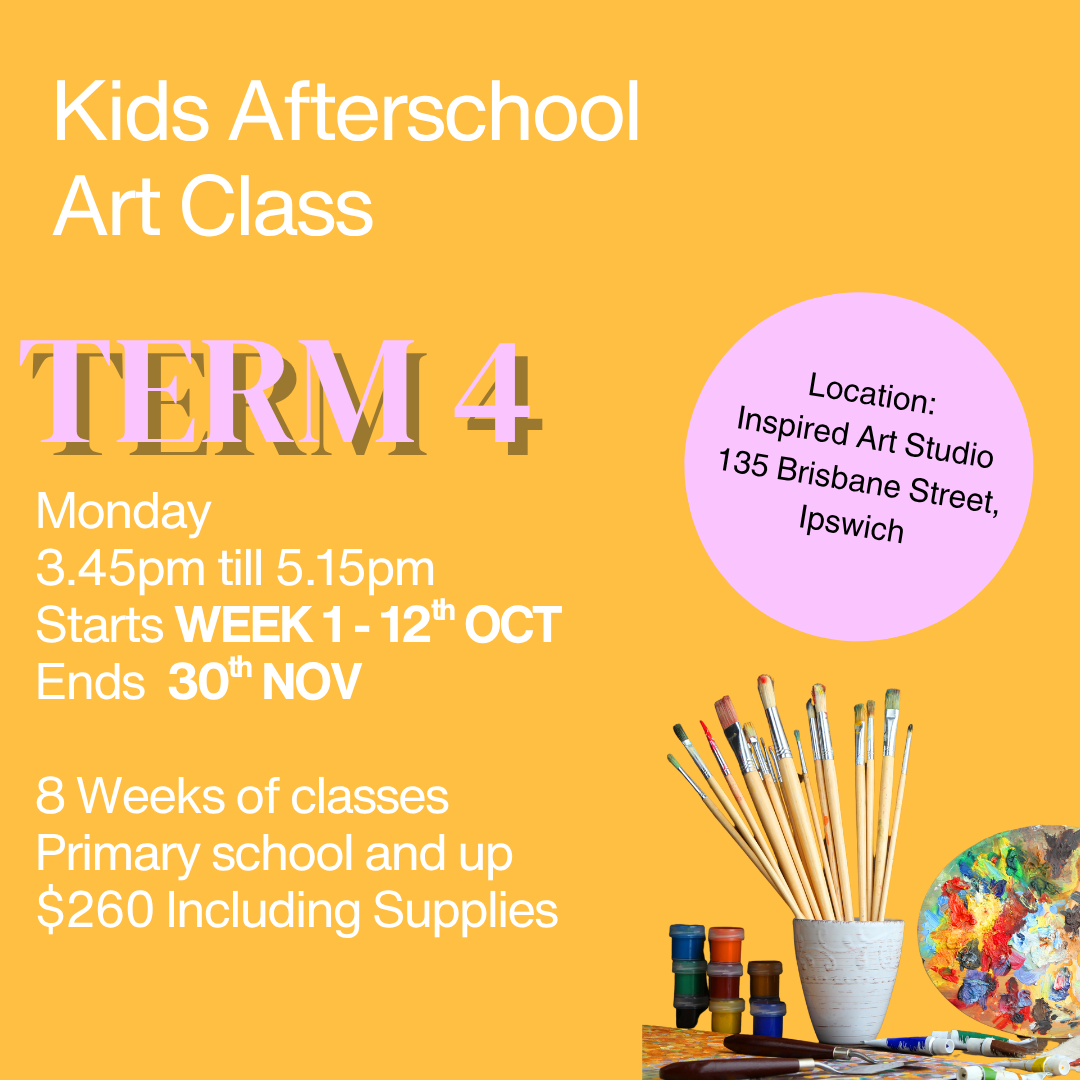 After School Kids Art Class Monday Term 4 2026