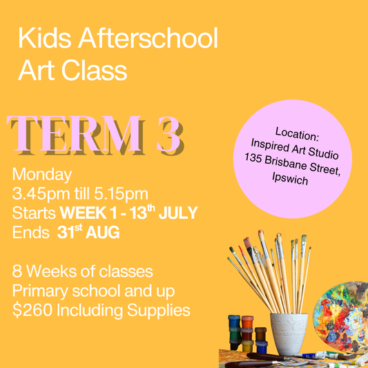 After School Kids Art Class Monday Term 3 2026