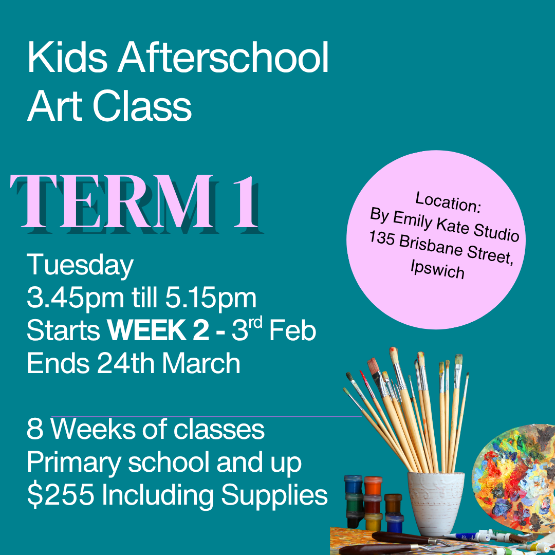 2. After School Kids Art Class Tuesday Term 1 2026