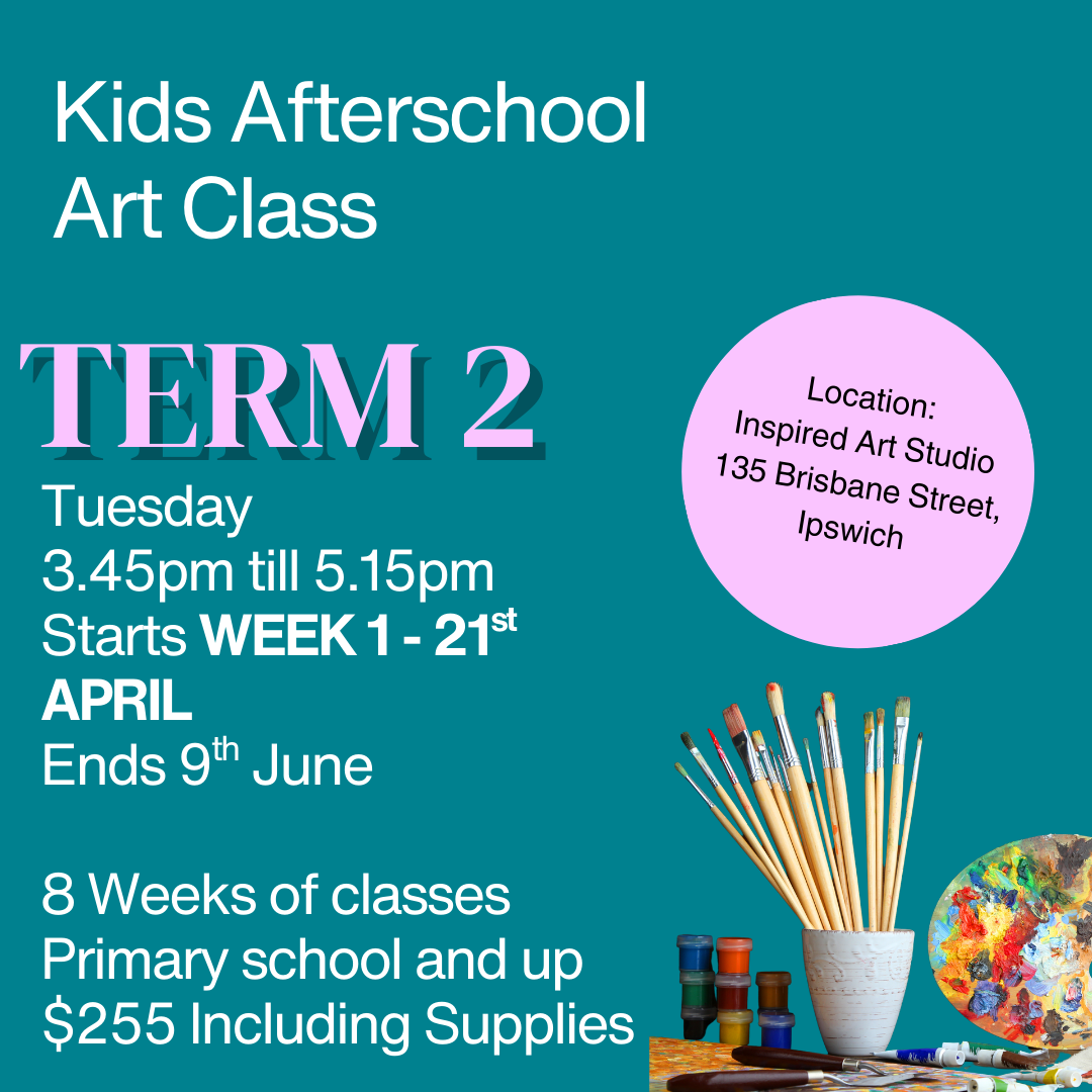 After School Kids Art Class Tuesday Term 2 2026
