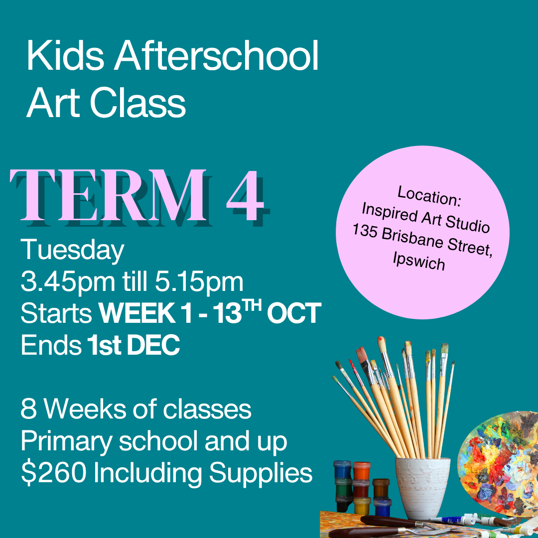 After School Kids Art Class Tuesday Term 4 2026
