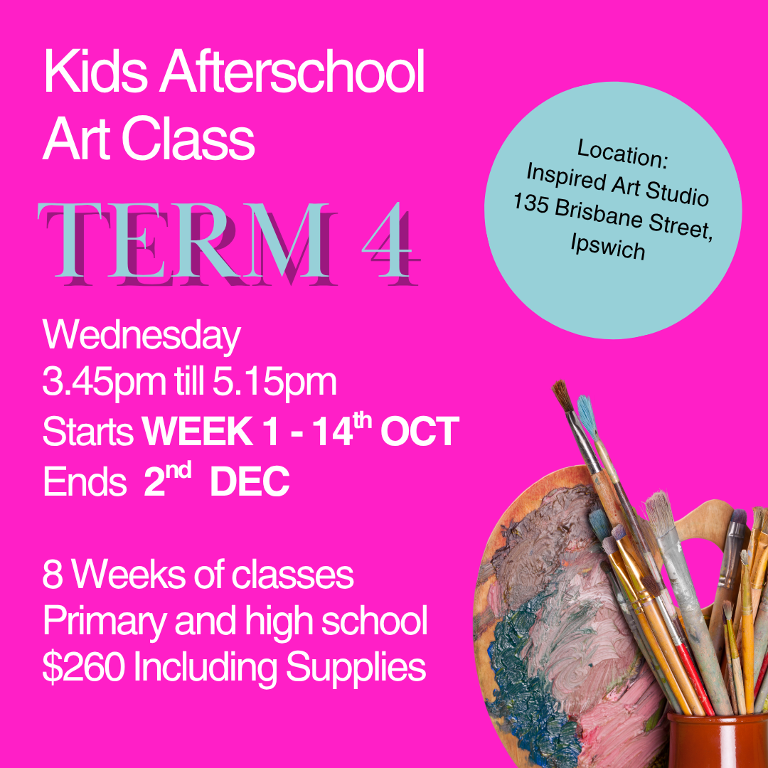 Kids Afterschool  Wednesday Art Class Term 4 2026